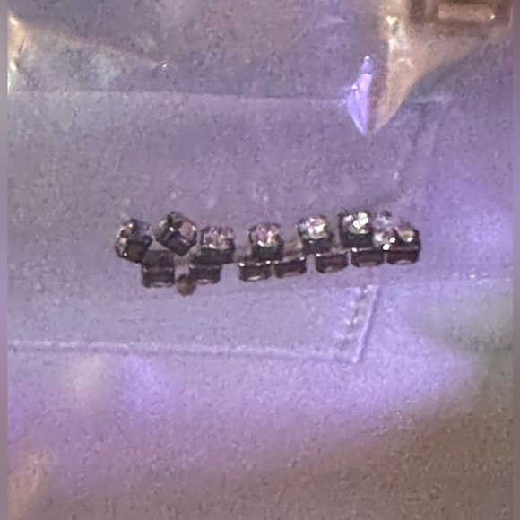 Evening Purse Rhinestones Galore and Dangling - Picture 11 of 16